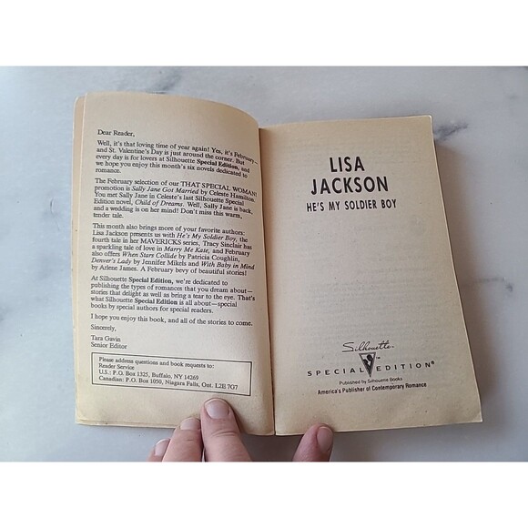 He's My Soldier Boy By Lisa Jackson Paperback - Picture 3 of 10